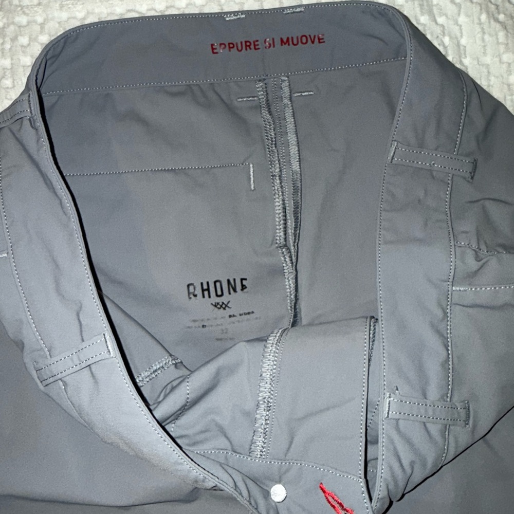 Rhone Slate Gray Collared Shirt